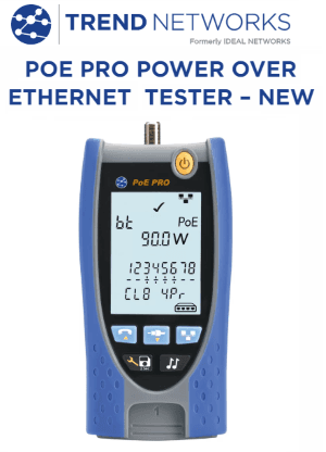 PoE Pro Power Over Ethernet Tester